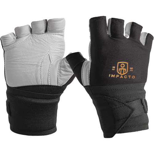 Gants antivibrations - droit, Taille Petit, Paume Cuir fleur Planification Entrepots Molloy