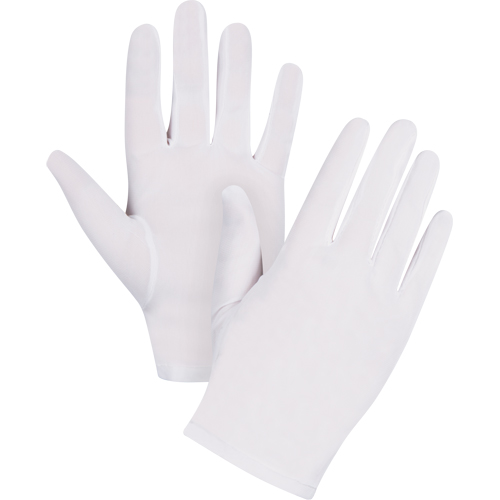 Gants d'inspection peu pelucheux, Nylon, Poignet &agrave; ourlet, Hommes Planification Entrepots Molloy