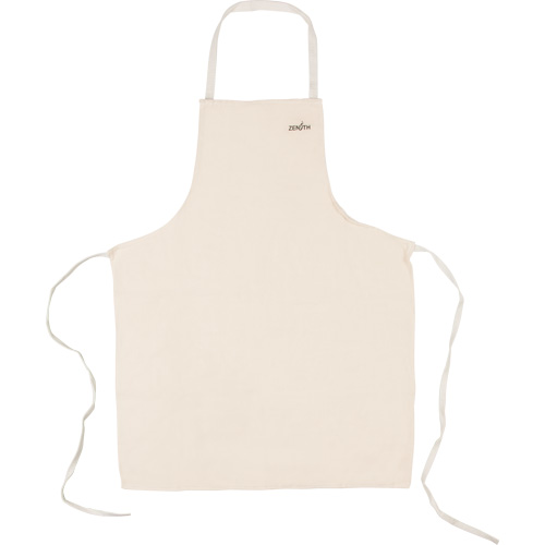 Apron, Cotton, 36" L x 29" W, Natural Planification Entrepots Molloy