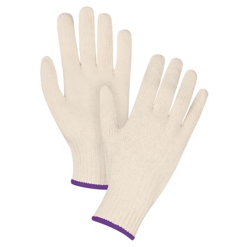 Gants en tricot de poids lourd, Poly/coton, Calibre 7, T-petit Planification Entrepots Molloy
