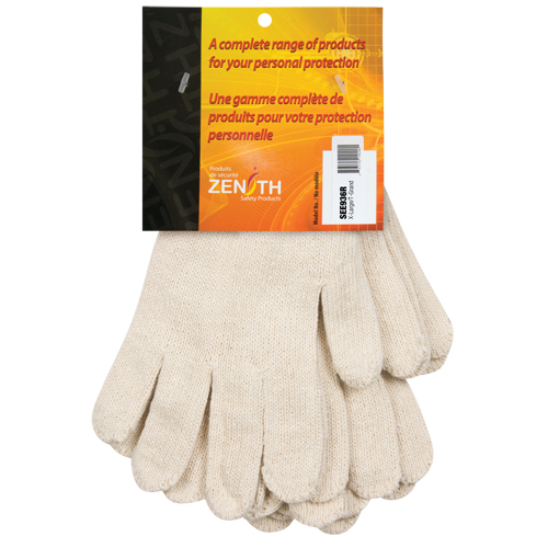 Heavyweight String Knit Gloves, Poly/Cotton, 7 Gauge, X-Large Planification Entrepots Molloy
