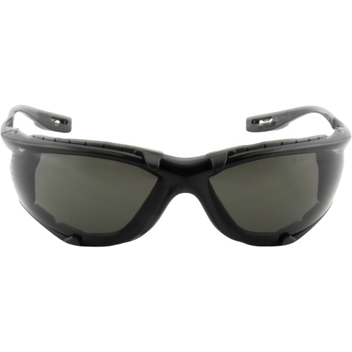 Lunettes de s&eacute;curit&eacute; avec joint en mousse Virtua, Lentille Grise/fum&eacute;e, Antibu&eacute;e, ANSI Z87+/R&eacute;pond ou surpasse la norme CSA Z94.3 Planification Entrepots Molloy