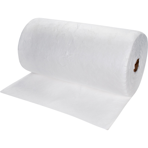 Rouleaux absorbants souffl&eacute;es de premi&egrave;re qualit&eacute;, Lourd, 150' lo x 30" la, Absorption 50 gal. Planification Entrepots Molloy
