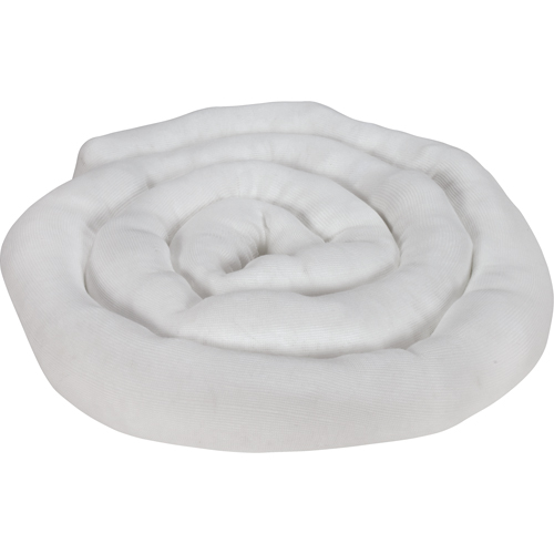 Sorbent Sock, Oil Only, 45 gal. Absorbancy, 3" W x 10' L, Pack of 10 Planification Entrepots Molloy