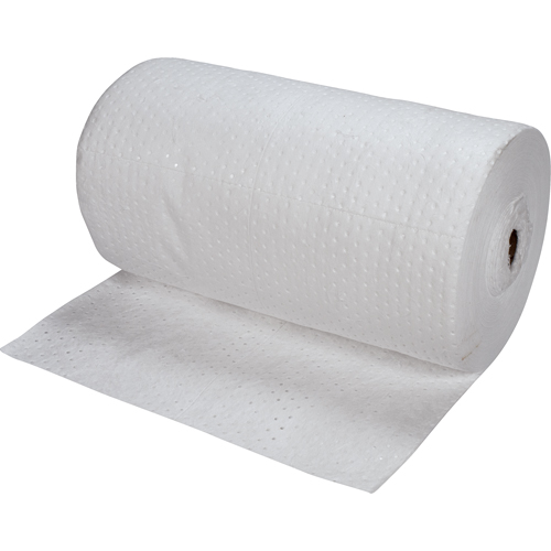 Rouleaux absorbants li&eacute;s de premi&egrave;re qualit&eacute;, Lourd, 150' lo x 30" la, Absorption 50 gal. Planification Entrepots Molloy