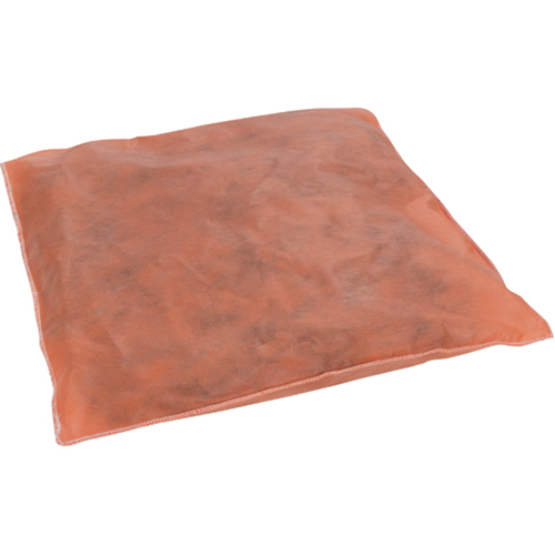 Tampon absorbant, Mati&egrave;res dangereuses, 18" lo x 18" la, 45 gal. absorption/pqt Planification Entrepots Molloy