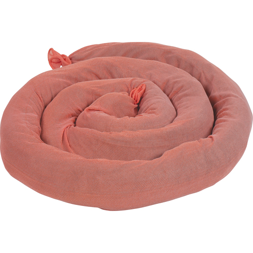 Sorbents Socks, Hazmat, 50 gal. Absorbancy, 3" W x 8' L, Pack of 15 Planification Entrepots Molloy