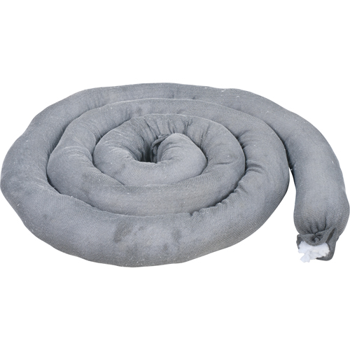 Remblais tubulaires absorbants, Universel, Absorption 40 gal., 3" la x 10' lo, Pqt de 10 Planification Entrepots Molloy