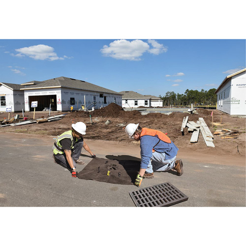 Plus Ultra-Drain Guard&reg; Catch Basin Insert, Oil & Sediment, 48" L x 36" W Planification Entrepots Molloy