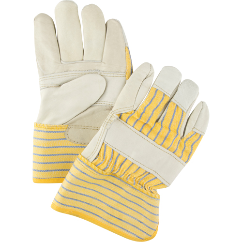 Superior Warmth Winter-Lined Fitters Gloves, Large, Grain Cowhide Palm, Thinsulate Inner Lining Planification Entrepots Molloy
