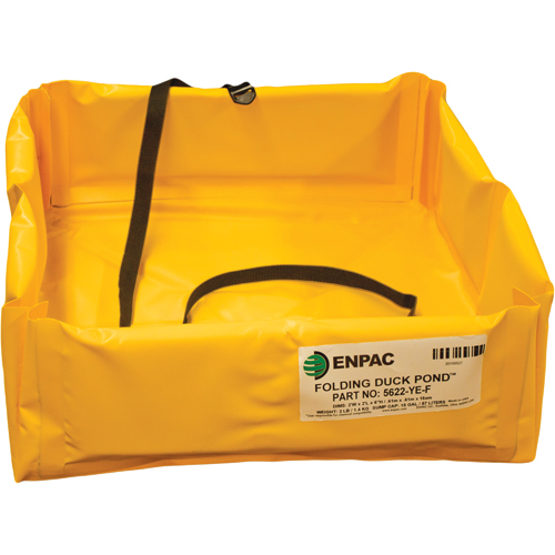 Mini bermes de confinement pliantes Duck Ponds, Capacit&eacute; 74 gal. US, 6' la x 4' lo x 6" h, Paroi en mousse Planification Entrepots Molloy