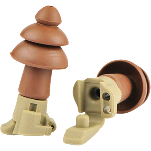 Bouchons d'oreilles BattlePlugs Impulse, Sans cordon, Paire - Boîtier en plastique, 24 dB NRR, Grand Planification Entrepots Molloy