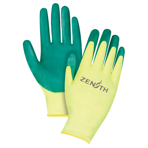 Gants de premi&egrave;re qualit&eacute; ZX-3, 11/2T-Grand, R&ecirc;vetement Nitrile, Calibre 15, Enveloppe en Nylon Planification Entrepots Molloy