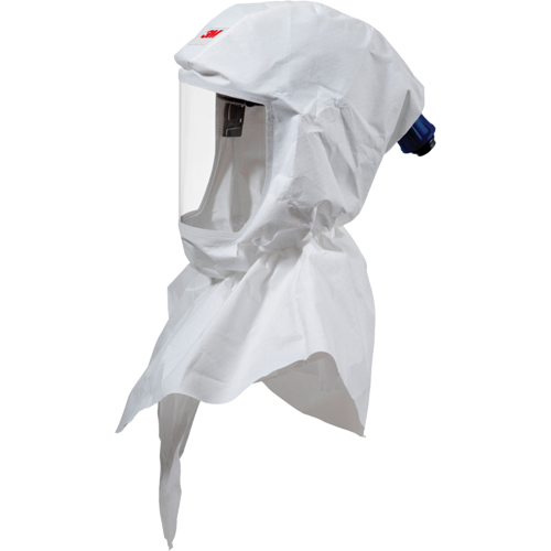 Cagoule de peintre Versaflo compl&egrave;te avec coiffe de premi&egrave;re qualit&eacute;, Universel, Coiffe souple, Bavette Double Planification Entrepots Molloy