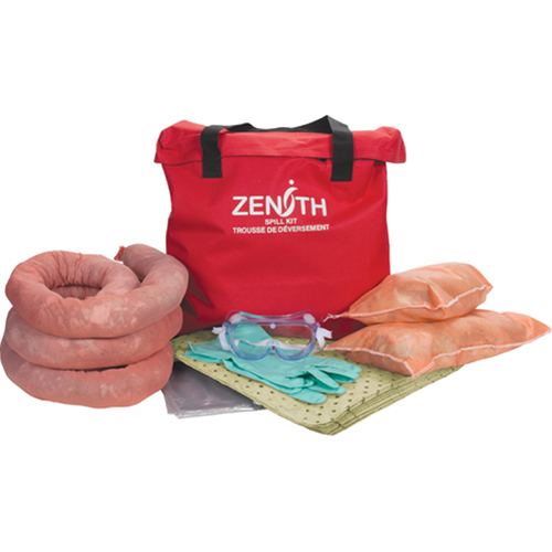 Premium Truck Spill Kit, Hazmat, Bag, 10 US gal. Absorbancy Planification Entrepots Molloy