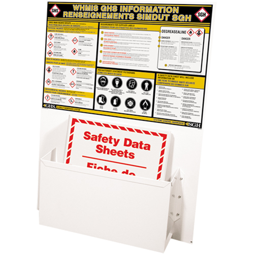 Postes d'information SGH, Anglais & français, Compris reliures Planification Entrepots Molloy