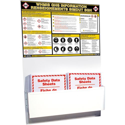 Postes d'information SGH, Anglais & français, Compris reliures Planification Entrepots Molloy