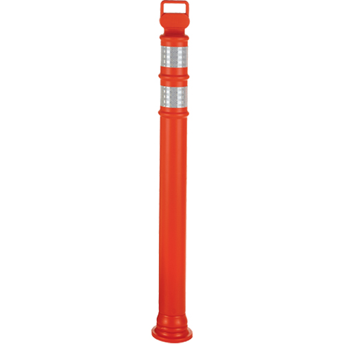 Ez-Grab Delineator Posts, 42" H, Orange Planification Entrepots Molloy