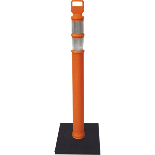 Ez-Grab Delineator Posts, 42" H, Orange Planification Entrepots Molloy