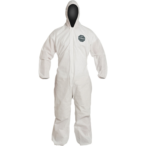 Coverall, X-Large, White, ProShield&reg; 10 Planification Entrepots Molloy
