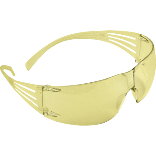 Lunettes de s&eacute;curit&eacute; SecureFit s&eacute;rie 200, Lentille Ambr&eacute;e, Antibu&eacute;e, ANSI Z87+/R&eacute;pond ou surpasse la norme CSA Z94.3 Planification Entrepots Molloy
