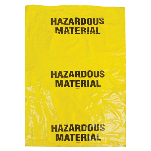 Hazardous Waste Bags, Infectious Waste, 60" L x 36" W, 208.2 L (55 Gal.) Capacity Planification Entrepots Molloy