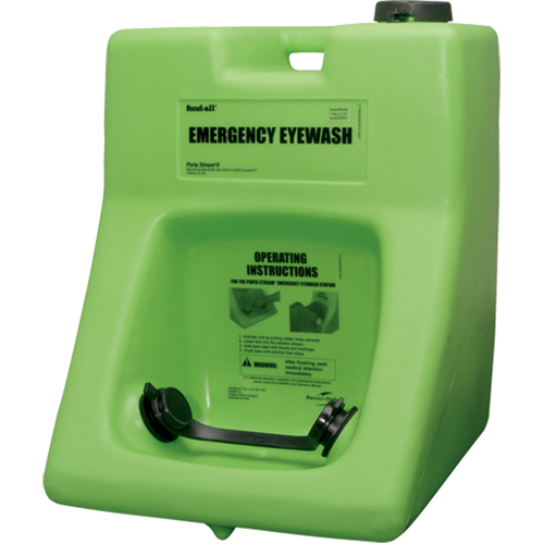 Fendall Porta Stream&reg; II Eyewash Station, Pressurized, 16 gal. Capacity, Meets ANSI Z358.1 Planification Entrepots Molloy