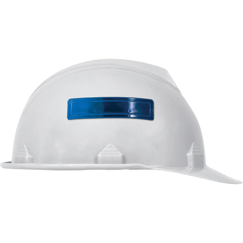 Autocollants r&eacute;tror&eacute;fl&eacute;chissants pour casques de s&eacute;curit&eacute; Planification Entrepots Molloy