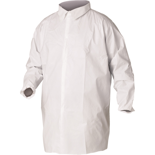 Sarraus de laboratoire KleenGuard A20, SMS, Blanc, Grand Planification Entrepots Molloy