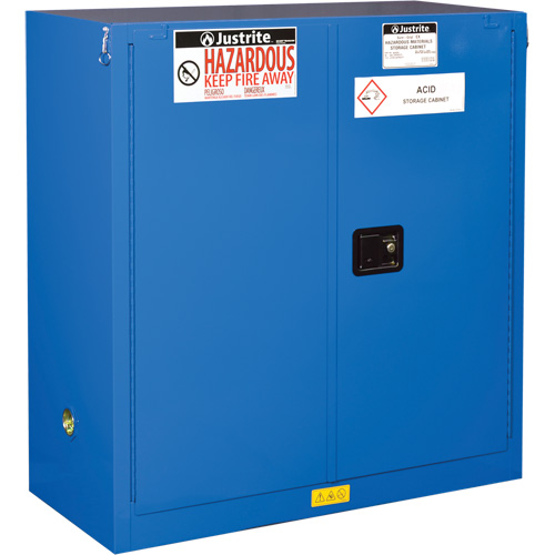 Sure-Grip&reg; Ex Hazardous Material Safety Cabinets, 30 gal., 43" x 44" x 18" Planification Entrepots Molloy