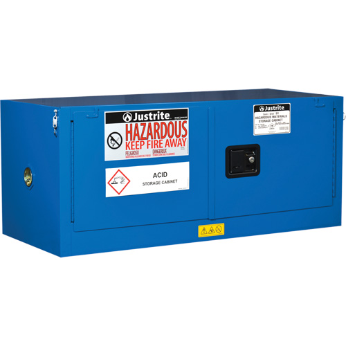 Armoires empilable pour rangement de mati&egrave;res dangereuses Sure-Grip Ex, 12 gal., 43" x 18" x 18" Planification Entrepots Molloy