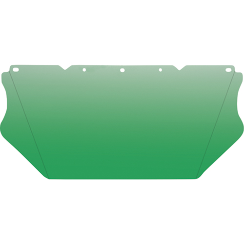 Visi&egrave;res V-Gard pour les travaux g&eacute;n&eacute;raux, Polycarbonate, Teinte Vert Planification Entrepots Molloy