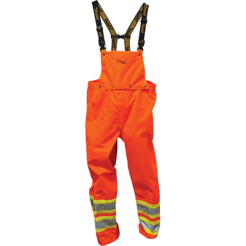 V&ecirc;tement de pluie de s&eacute;curit&eacute;, Petit, Polyester/PVC, Orange Planification Entrepots Molloy