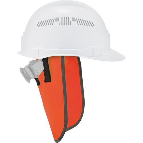 Pare-soleil de cou pour casque de protection GloWear 8006, Orange haute visibilit&eacute; Planification Entrepots Molloy