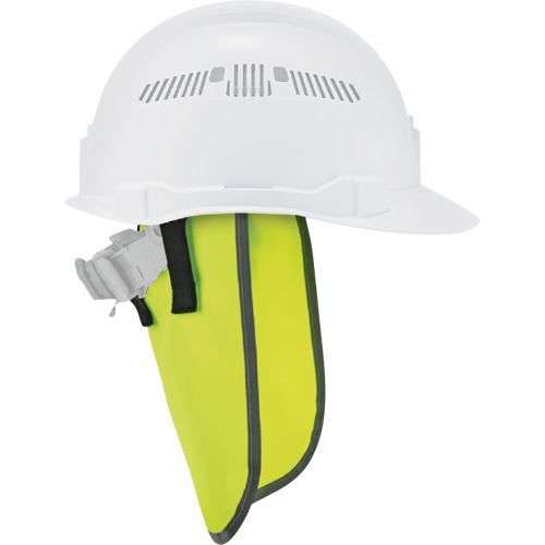 GloWear 8006 Hardhat Neck Shade, High-Visibility Lime Green Planification Entrepots Molloy
