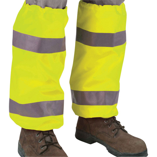 GloWear 8008 Class E High Visibility Leg Gaiters Planification Entrepots Molloy