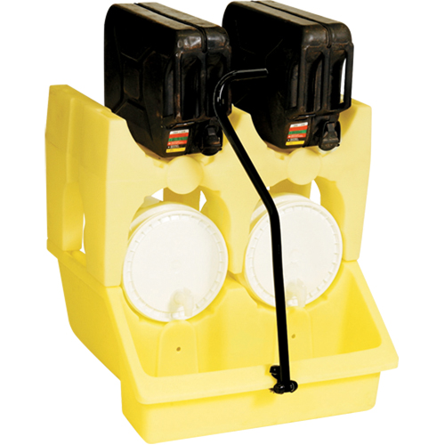 Mini-Racker Mobile Unit, 31" L x 29" W x 15.2" H, 10 US gal. Capacity Planification Entrepots Molloy