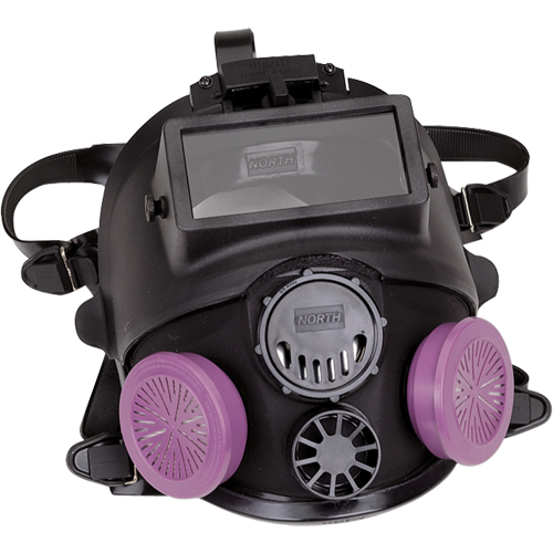 7600 Series Full Face Respirator with Welding Attachment, Silicone, Small Planification Entrepots Molloy