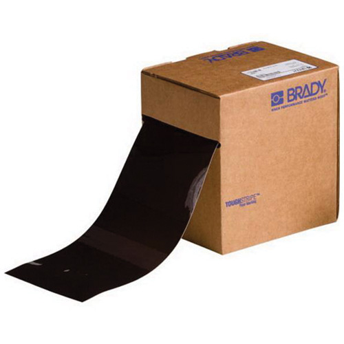 ToughStripe&reg; Floor Marking Tape, 4" x 100', Polyester, Brown Planification Entrepots Molloy
