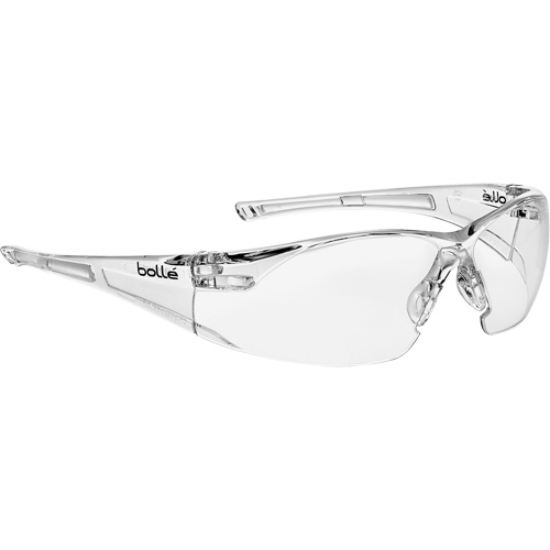 Lunettes de s&eacute;curit&eacute; Rush, Lentille Transparent, Antibu&eacute;e/Anti-&eacute;gratignures, R&eacute;pond ou surpasse la norme CSA Z94.3 Planification Entrepots Molloy
