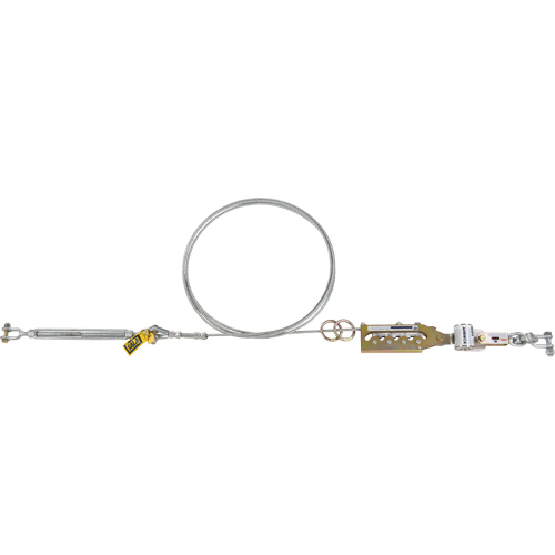 Sayfline Cable Horizontal Lifeline System, Galvanized Cable Planification Entrepots Molloy