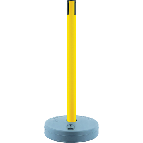 Outdoor TensaBarrier&reg; - Receiver Posts, 37" High, Yellow Planification Entrepots Molloy