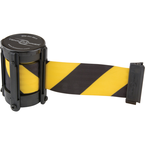 Cassettes de rechange pour Tensabarrier pour l'ext&eacute;rieur, Advance ou StowAway, 13', Ruban Jaune Planification Entrepots Molloy