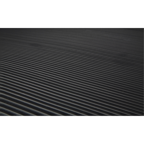 KleenSweep Mat No.391, Runner, 2' x 105' x 1/8", Black Planification Entrepots Molloy