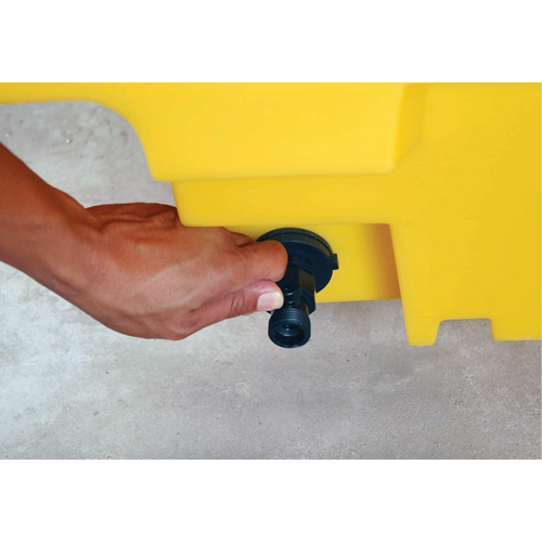 Ultra-Rack Sump&reg;, 51.5" L x 51.5" W x 12" H, 66 US gal. Capacity Planification Entrepots Molloy