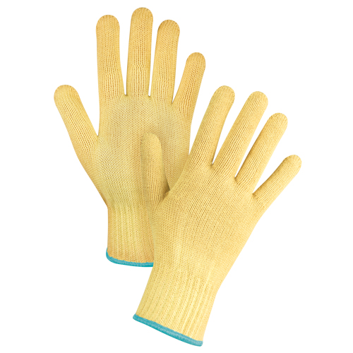 Gants tricot&eacute;s sans couture, Taille T-Grand/10, Calibre 7, Enveloppe en Kevlar, ASTM ANSI niveau A2/EN 388 niveau 3 Planification Entrepots Molloy