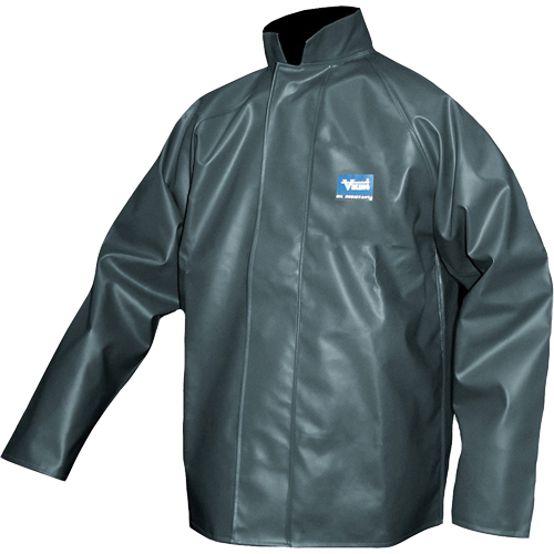 Manteau de pluie Journeyman r&eacute;sistant aux produits chimiques, Polyester, 3T-Grand, Vert Planification Entrepots Molloy
