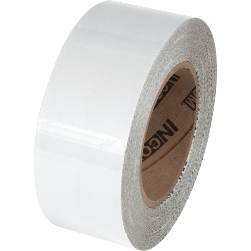 Ruban de marquage pour plancher Tuff Mark, 3" x 100', Polyester, Blanc Planification Entrepots Molloy