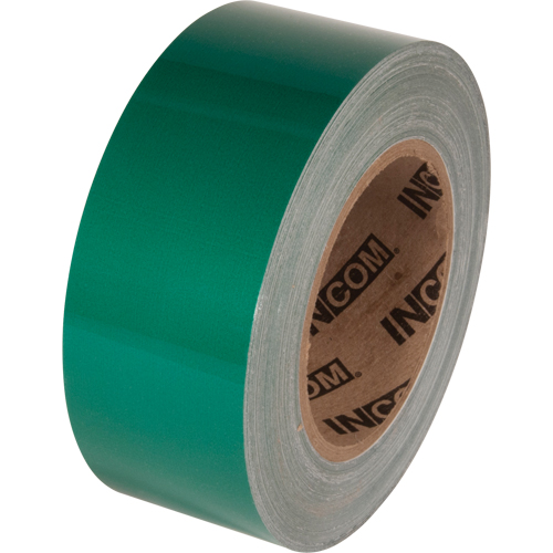 Ruban de marquage pour plancher Tuff Mark, 3" x 100', Polyester, Vert Planification Entrepots Molloy