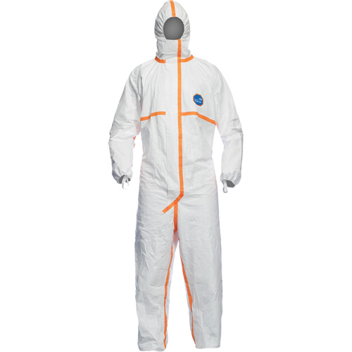 Coveralls, Small, White, Tyvek&reg; 800 J Planification Entrepots Molloy